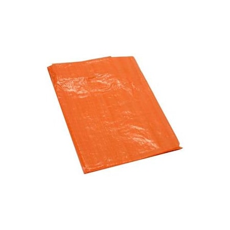 Harpster Of Philipsburg Light Duty Tarp, High Visibility Orange, High-Density Polyethylene O30x30